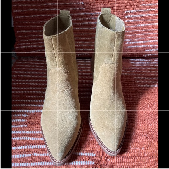 J Crew Tan Western Boots - Size 7 - Picture 9 of 12